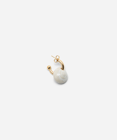 Моносерьга SNAIL MINI HOOP