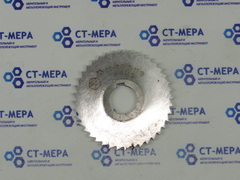 Фреза отрезная по металлу 80х3х22мм. z=40 Р6М5 с фаской с ш/п