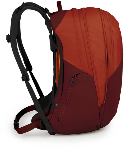 Картинка рюкзак велосипедный Osprey Radial 26 Rise/Orange - 5