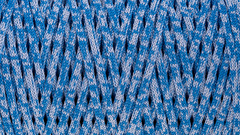 Azure melange Lite polyester cord 3 mm