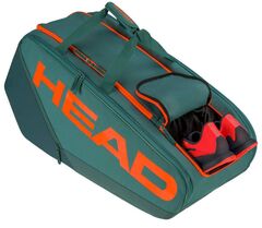 Теннисная сумка Head Pro Racquet Bag XL - dark cyan/fluo orange