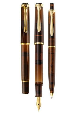 Ручка шариковая Pelikan Elegance Classic K200 Smoky Quartz GT (805032)