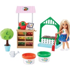 Барби Игровой Набор с Садом и Челси