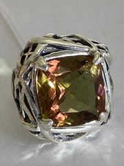 Микадо-султанит (кольцо  из серебра)