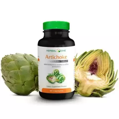 Препарат для печени Артишок Herbal One Artichoke Extract, 60 капсул, Таиланд купить выгодно в Иркутске с бесплатной доставкой