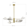 Светильник подвесной Evoluce Norbi SLE1253-353-06