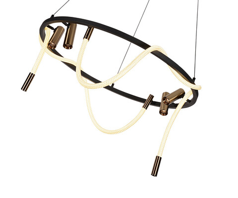 Подвесная светодиодная люстра Kink Light Кайли 08039K-80A,19(20)