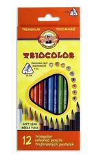 Карандаши цветные TRIOCOLOR 3132, 12 цветов