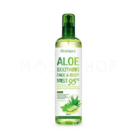 Deoproce Body Спрей для лица и тела с алоэ Deoproce Aloe Soothing Face & Body Mist 95%