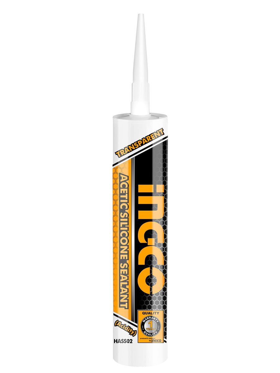 Силиконовый герметик (прозрачный) INGCO HASS02 цена 360 ₽ купить в ...