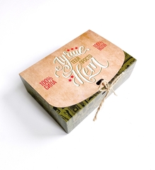 Подарочная коробка «Мужская» 16,5х11,5х5 см крафт картон