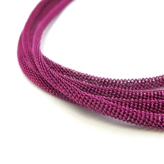 Канитель мягкая, витая KAN/DN, 3 мм, матовый, сливовый