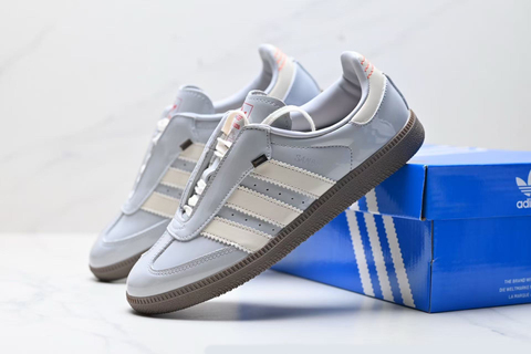 adidas Samba Grey/White/Gum' 