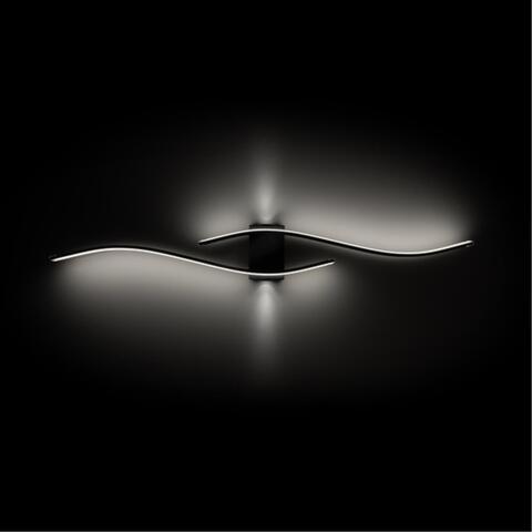 Настенный светодиодный светильник Arte Lamp ALUDRA A2216AP-1BK