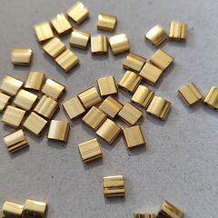 УЦЕНКА!!! TL-0191 24kt Бисер Миюки тила/Miyuki Tila Gold Plated