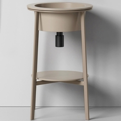 Abber Bequem AC2130MK Консоль с керамической раковиной хаки матовый фото