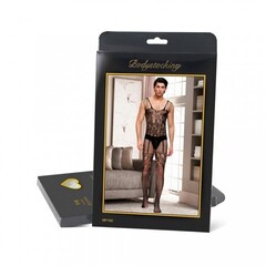 Боди сетка с цветочным принтом с чулками для мужчин (OS)