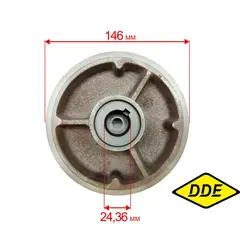 Крыльчатка помпы DDE PTR80H/K, PTR100H (100SP-11) круглый корпус (шпонка) 41001-P040-0000