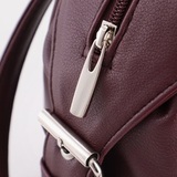 Сумка Саломея 257 гладкий бордо