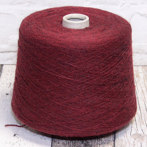 Альпака с мериносом LANIFICIO DELL OLIVO DULCOS 2/13 бордовый меланж