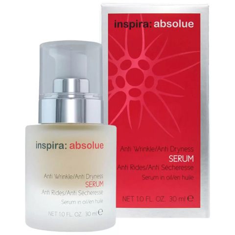 INSPIRA Alpina: Сыворотка с липосомами против морщин для восстановления сухой и обезвоженной кожи лица (Anti Wrinkle/Anti Dryness Serum)