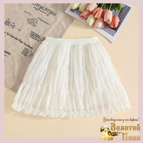 Юбка нарядная д (6-10) 251108-SN511