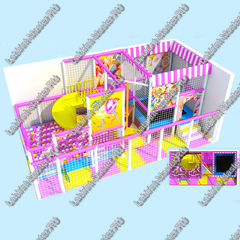 Детский игровой лабиринт "Привет, чупа-чупсы!"