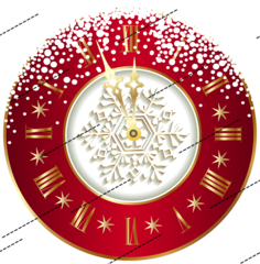 Печать на вафельной бумаге, С Новым Годом 7