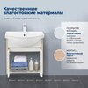 Aquanet 345121 Тумба Сидней 60 цв.дуб кантри/белый (раковина Shenxin) (345121)