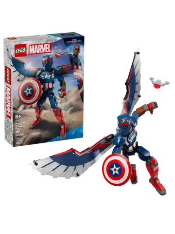 Конструктор Marvel Super Heroes 76296 Сэм Уилсон