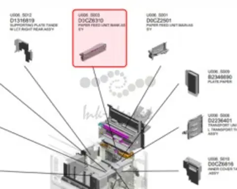 Ricoh paper feed unit D0CZ6310