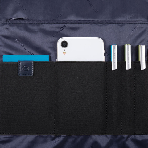 Сумка Piquadro Tokyo CA4912S107/BLU тёмно-синий натур.кожа