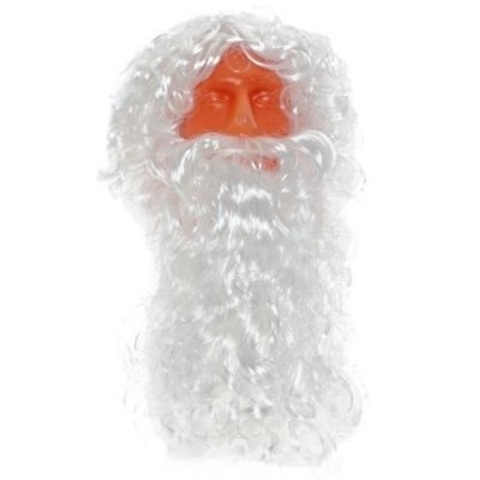 Парик и борода Деда Мороза