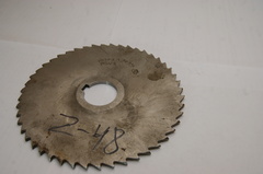 Фреза отрезная дисковая по металлу 160х4х32мм. z=48 Р6М5 СССР со шпонкой