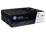 Картридж HP U0SL1AM (131A) - набор цветных картриджей для принтеров HP LaserJet Pro 200 Color M251, M276 (CF211A + CF212A + CF213A 3 х 1500 стр.)