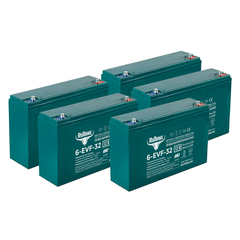 Комплект аккумуляторов RuTrike 6-EVF-32 60V34.6AH (AGM)