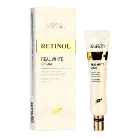 Deoproce Premium Deoproce Retinol Real White Cream - Крем с ретинолом для век и носогубных складок