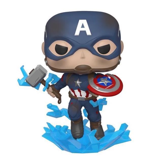 captain america broken shield funko