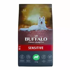 Mr.Buffalo SENSITIVE Сухой корм д/собак средних и крупных пород (ягненок) 14кг