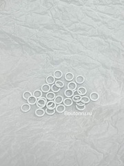 Кольцо белое