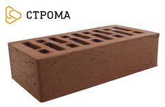 Кирпич лицевой СТРОМА Коричневый Рустик
