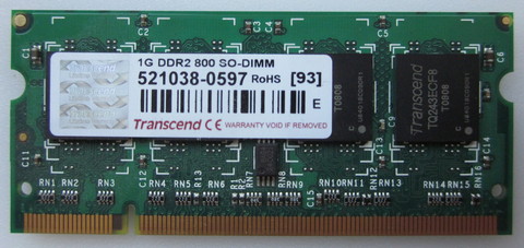 1G DDR2 800 SO-DIMM