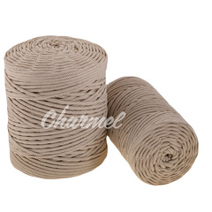 Creme brulee polyester cord 4 mm