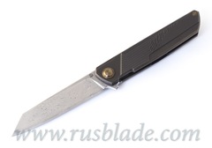 Cheburkov Dragon Damascus Folding Knife Limited # 100 