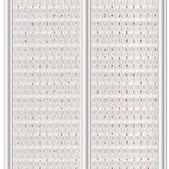 Потолочная панель ПВХ Двухсекционная HC-15-1 (609.6) 3000х200 мм