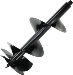 Шнек однозаходный для грунта DDE мотобура (однозаходный, ф = 250 мм, L = 800 мм, посадка на вал 20 мм)