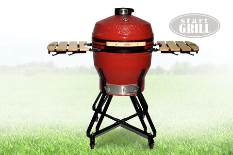 Керамический гриль Start Grill Pro, с окошком, 56 см./22 дюймов