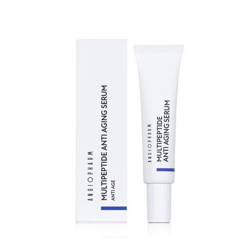 ANGIOPHARM МУЛЬТИПЕПТИДНАЯ ОМОЛАЖИВАЮЩАЯ СЫВОРОТКА, 5 МЛ | MULTIPEPTIDE ANTI AGING SERUM