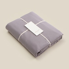 Простыня SL Home Cotton (серый) 100% жатый хлопок