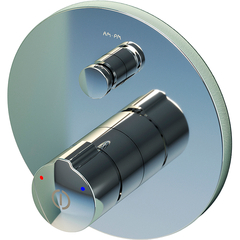 Am.Pm F85A45700 X-Joy TouchReel смеситель д/ванны/душа, монтируемый в стену, хром, шт. фото